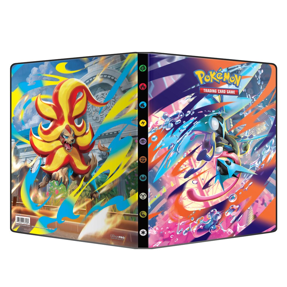 PORTFOLIO POKEMON CHAOS RISING 9-POCHETTES
