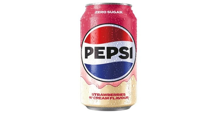 PEPSI ZERO SUGAR STRAWBERRIES & CREAM