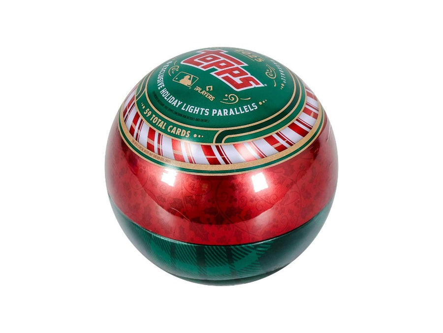 2025 BASEBALL TOPPS HOLIDAY TIN