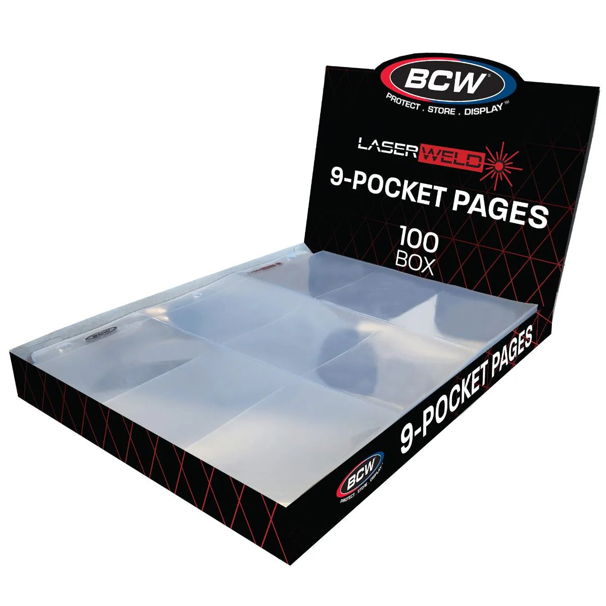 BCW LASER WELD 9-POCKET PAGES