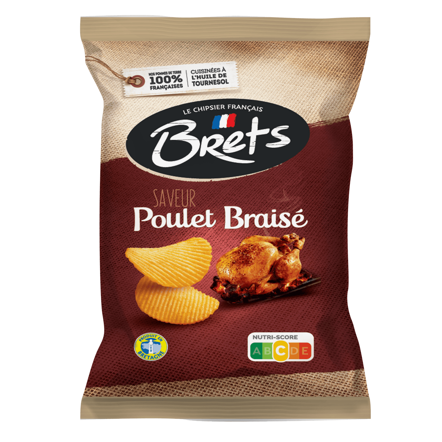 BRET'S CHIPS POULET BRAISÉ