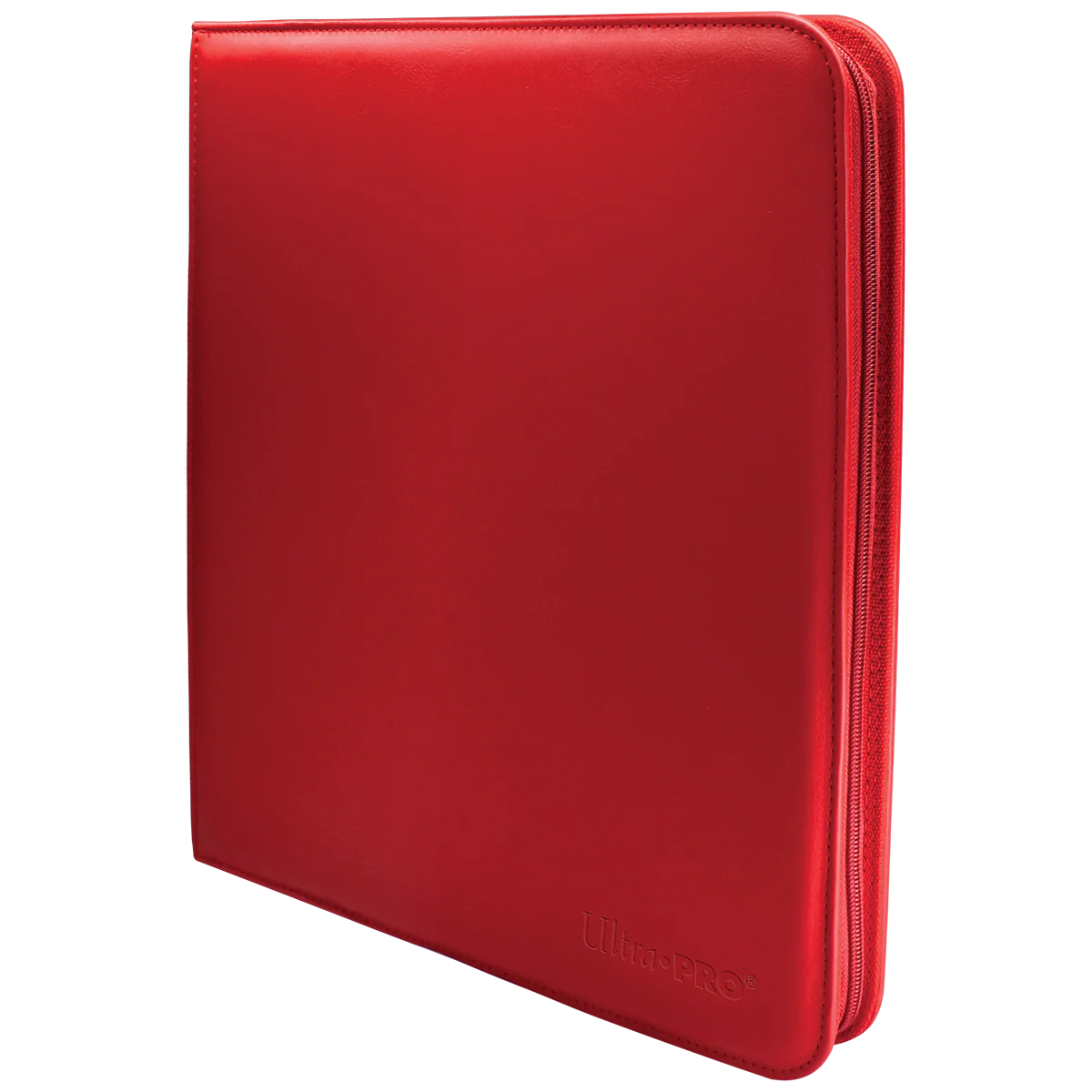 ULTRA PRO VIVID PRO BINDER ZIPPER RED ROUGE