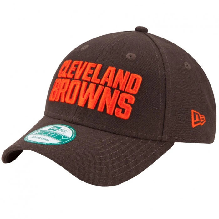 NEW ERA CAP NFL 9 FORTY ADJUSTABLE CLEVELAND BROWNS BRUN CREST ORANGE