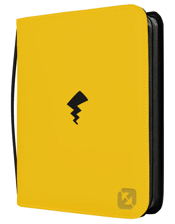 EVORETRO 9-POCKET TOPLOAD BINDER YELLOW/BLACK