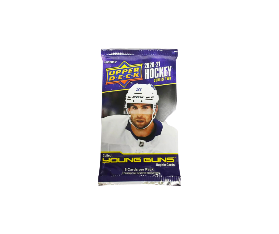 2020-21 UPPER DECK SERIES TWO HOCKEY HOBBY PACKS
