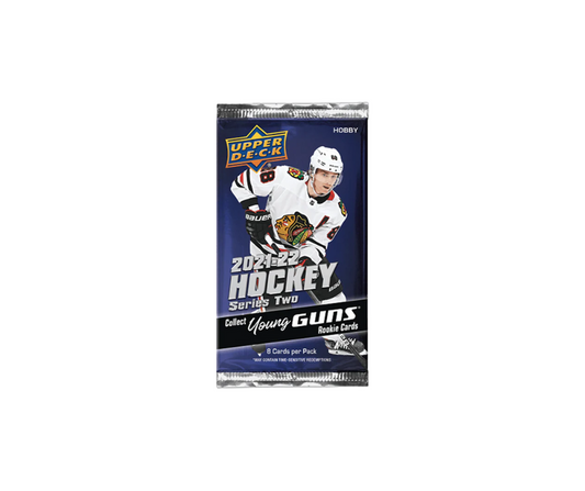 2021-22 UPPER DECK SERIE 2 HOCKEY HOBBY PACKS