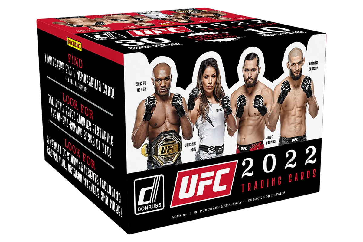 2022 PANINI DONRUSS UFC DEBUT EDITION HOBBY BOX