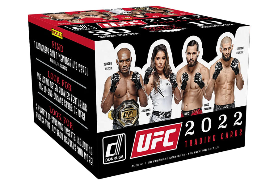 2022 PANINI DONRUSS UFC DEBUT EDITION HOBBY BOX