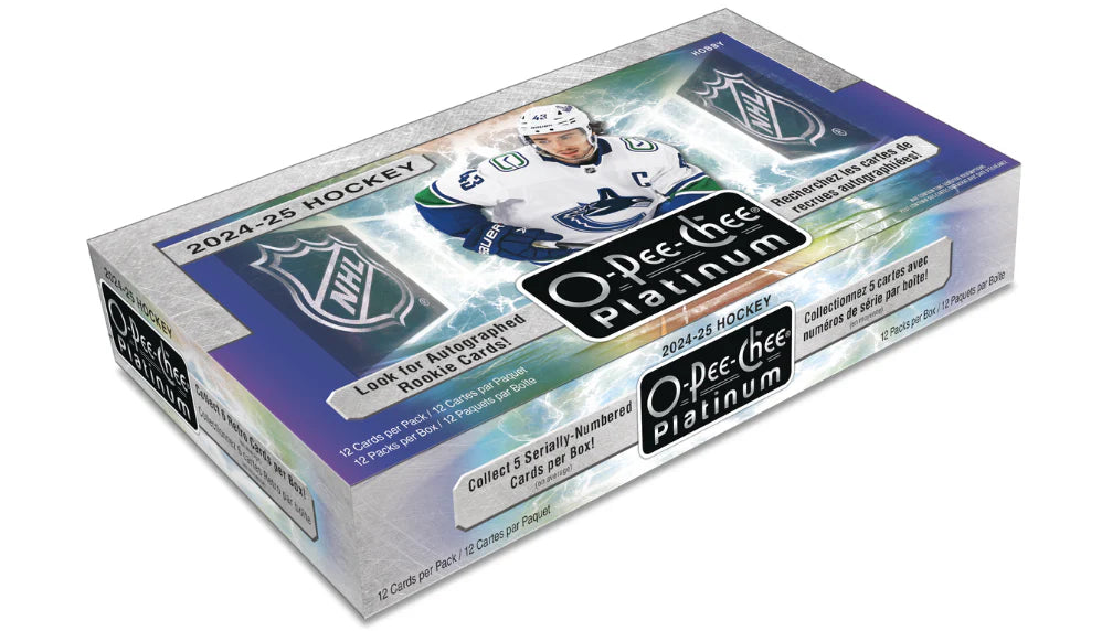 2024-25 UPPER DECK O-PEE-CHEE PLATINUM HOCKEY HOBBY BOX