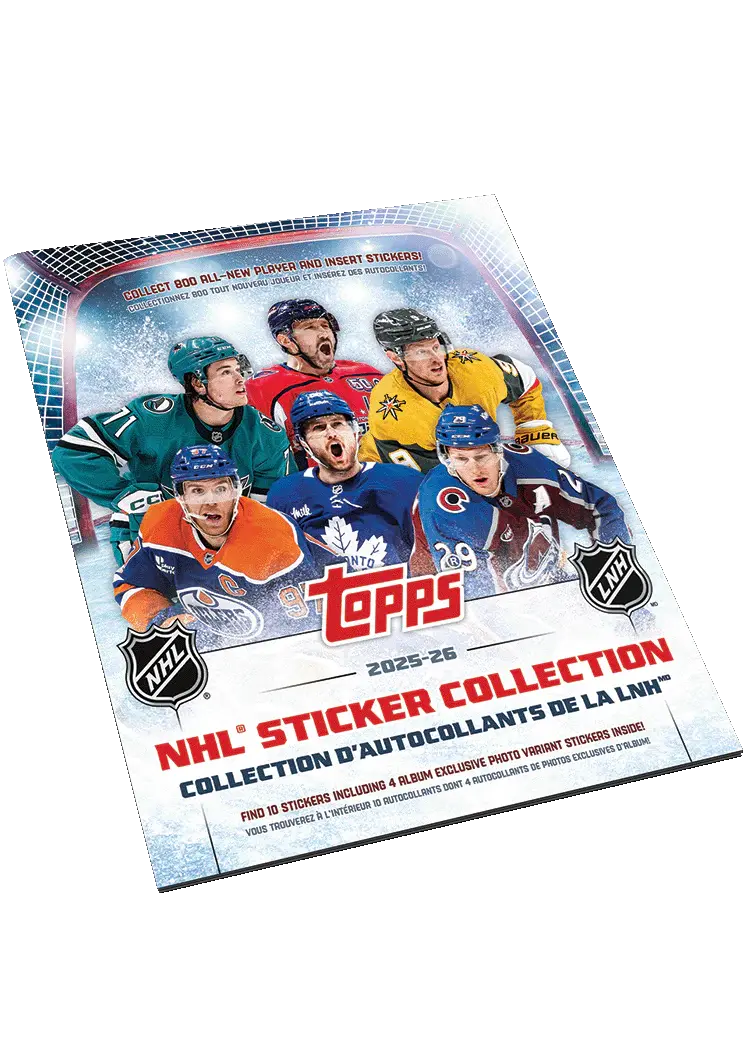 2025-26 TOPPS NHL STICKER PACK