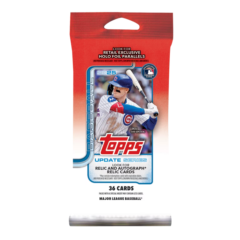 2025 TOPPS BASEBALL UPDATE SERIES FAT PACK