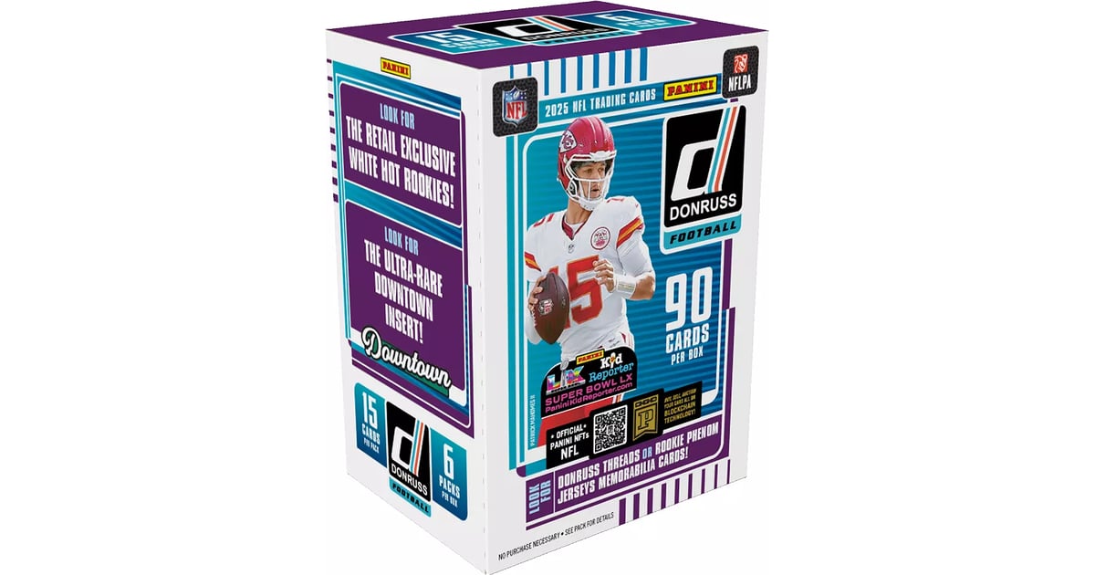 2025 PANINI DONRUSS FOOTBALL BLASTER BOX