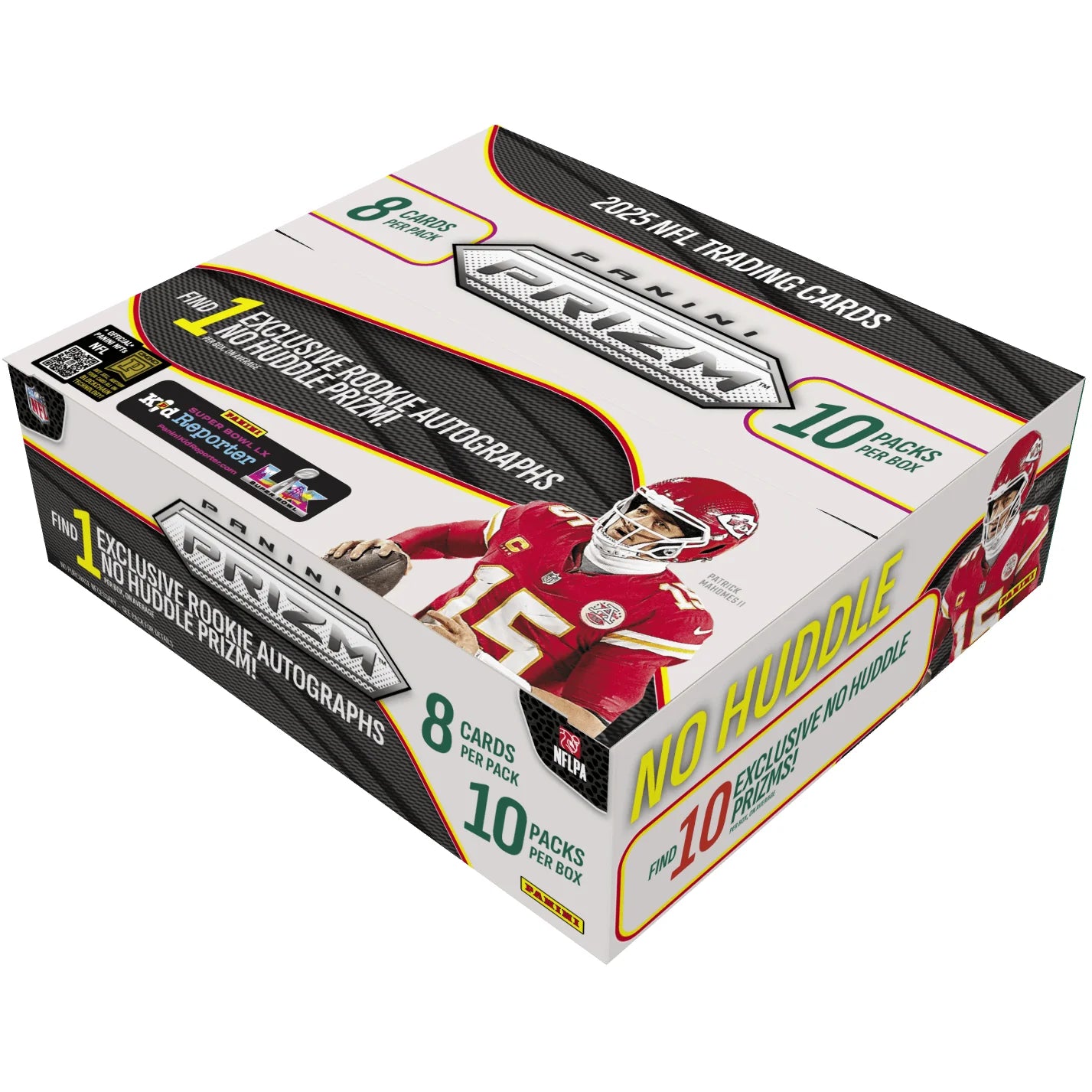 2025 PANINI PRIZM FOOTBALL NO HUDDLE BOX