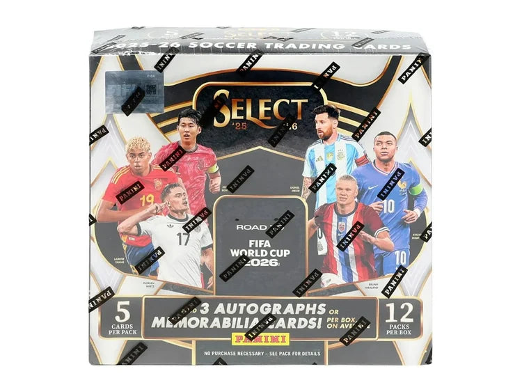 2025-2026 PANINI SOCCER SELECT ROAD TO FIFA WORLD CUP