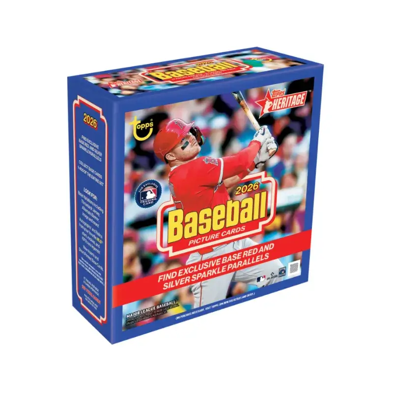 2026 TOPPS HERITAGE BASEBALL MEGA BOX