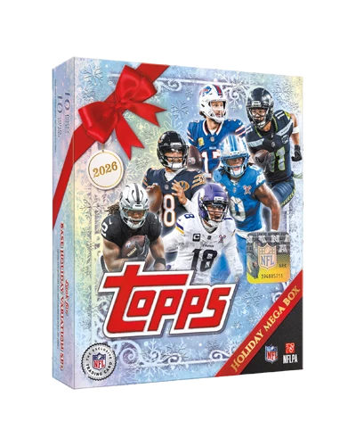 2026 TOPPS HOLIDAY FOOTBALL MEGA BOX
