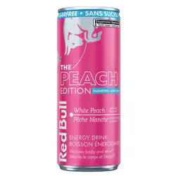 RED BULL PECHE BLANCHE SANS SUCRE