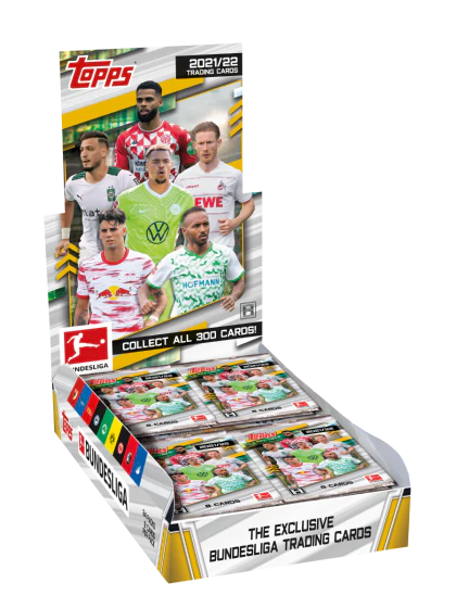 2021-22 TOPPS BUNDESLIGA SOCCER HOBBY BOX