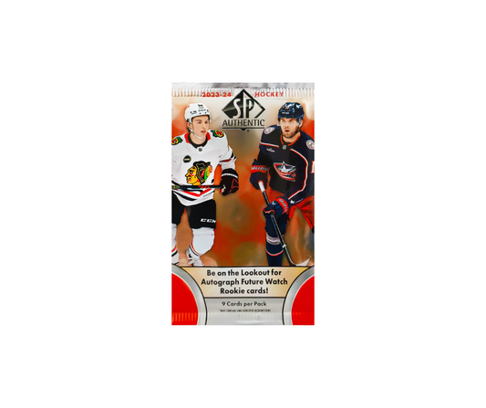 2023-24 UPPER DECK SP AUTHENTIC HOCKEY HOBBY PACK