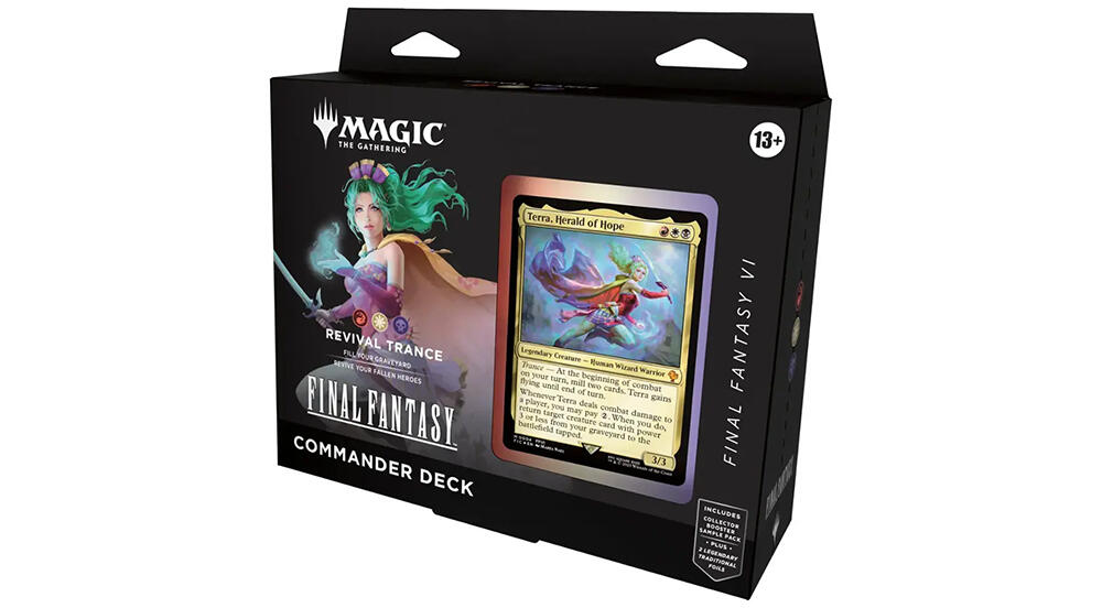 MTG FINAL FANTASY REVIVAL TRANCE COMMANDER DECK