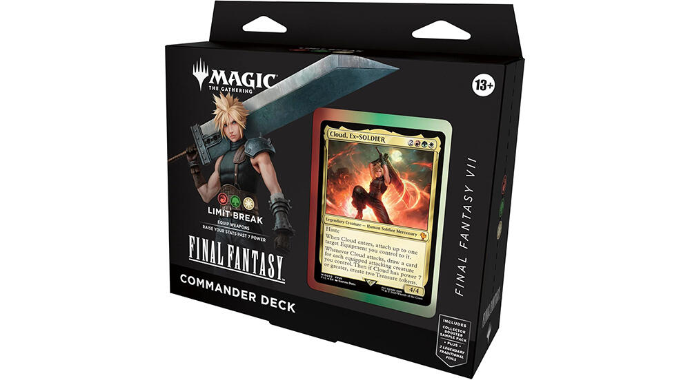 MTG FINAL FANTASY LIMIT BREAK COMMANDER DECK