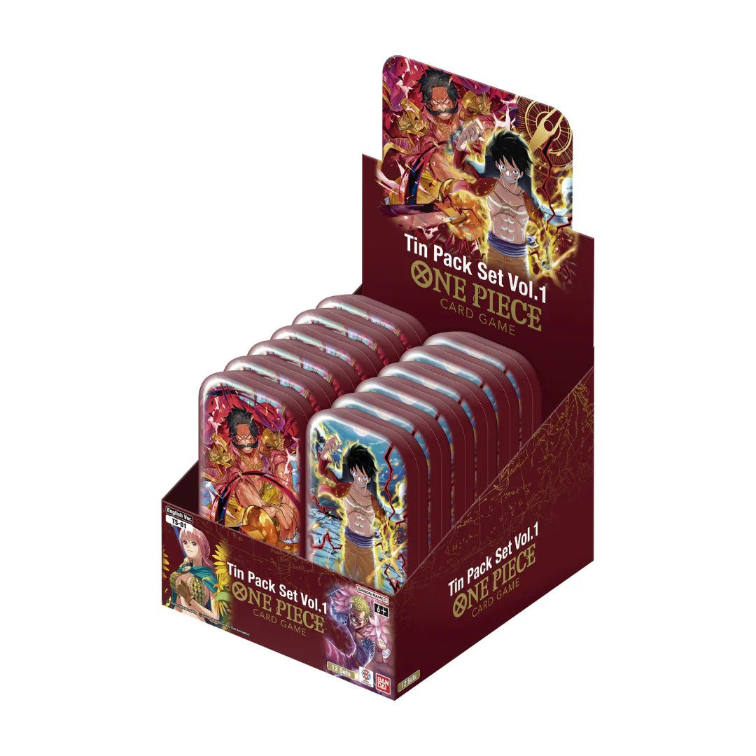 TIN ONE PIECE VOL 1 CARD GAMES