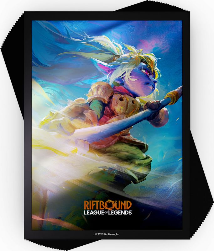 RIFTBOND LEAGUE OF LEGENDS UNLEASHD ART SLEEVE POPPY