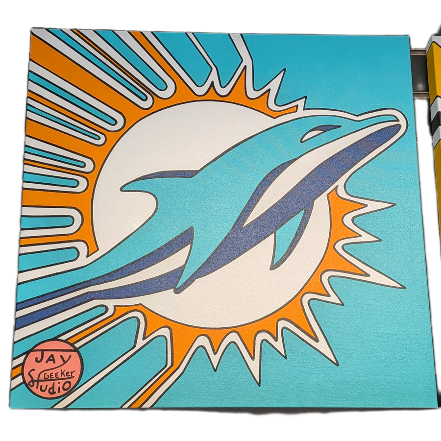 CADRE NFL Miami Dolphins Jay Geeker Studio 24x24