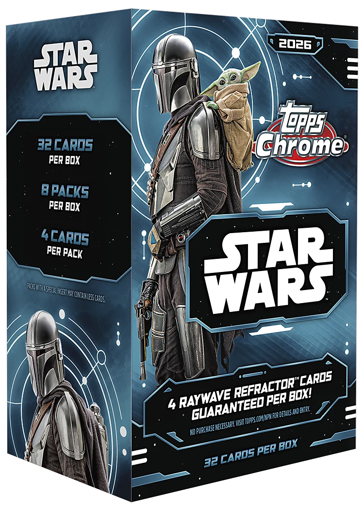 2026 TOPPS STAR WARS CHROME VALUE BOX