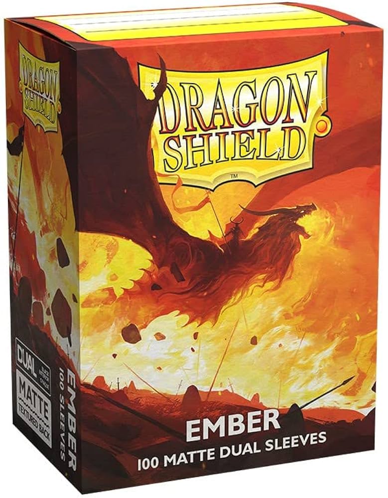 DRAGON SHIELD SLEEVES DUAL MATTE EMBER