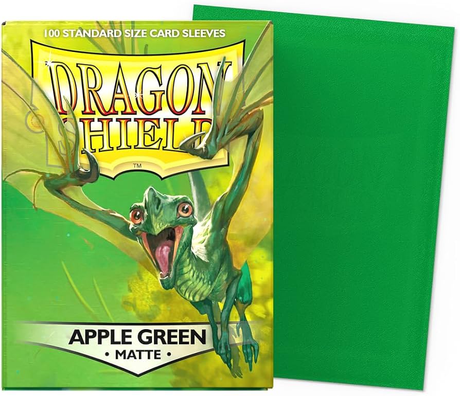 DRAGON SHIELD SLEEVES MATTE APPLE GREEN