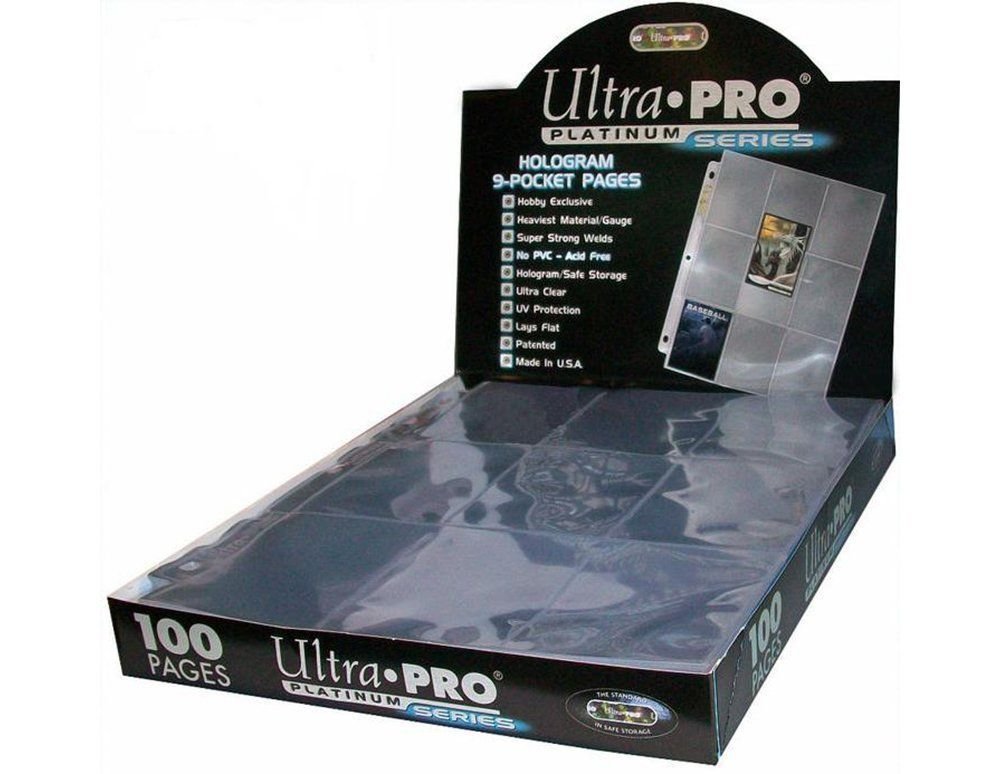 ULTRA PRO PLATINUM SERIES HOLOGRAM 9 POCKET PAGES