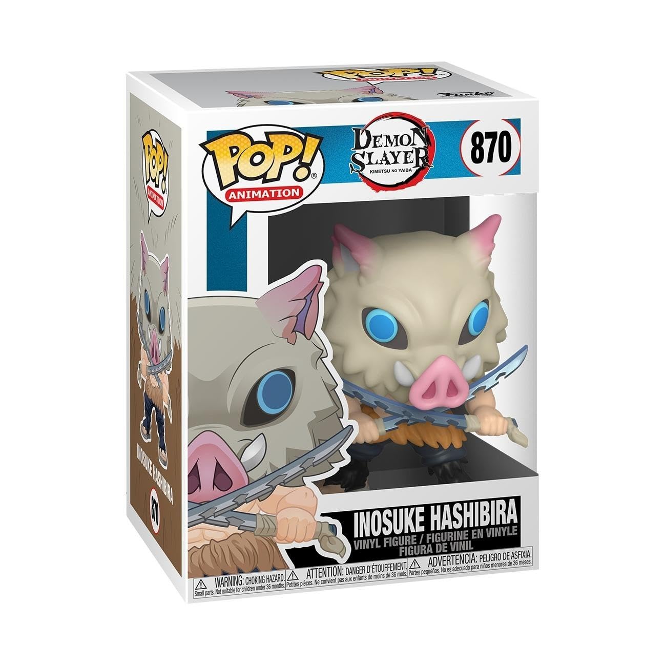 FUNKO POP INOSUKE HASHIBIRA #870 DEMON SLAYER