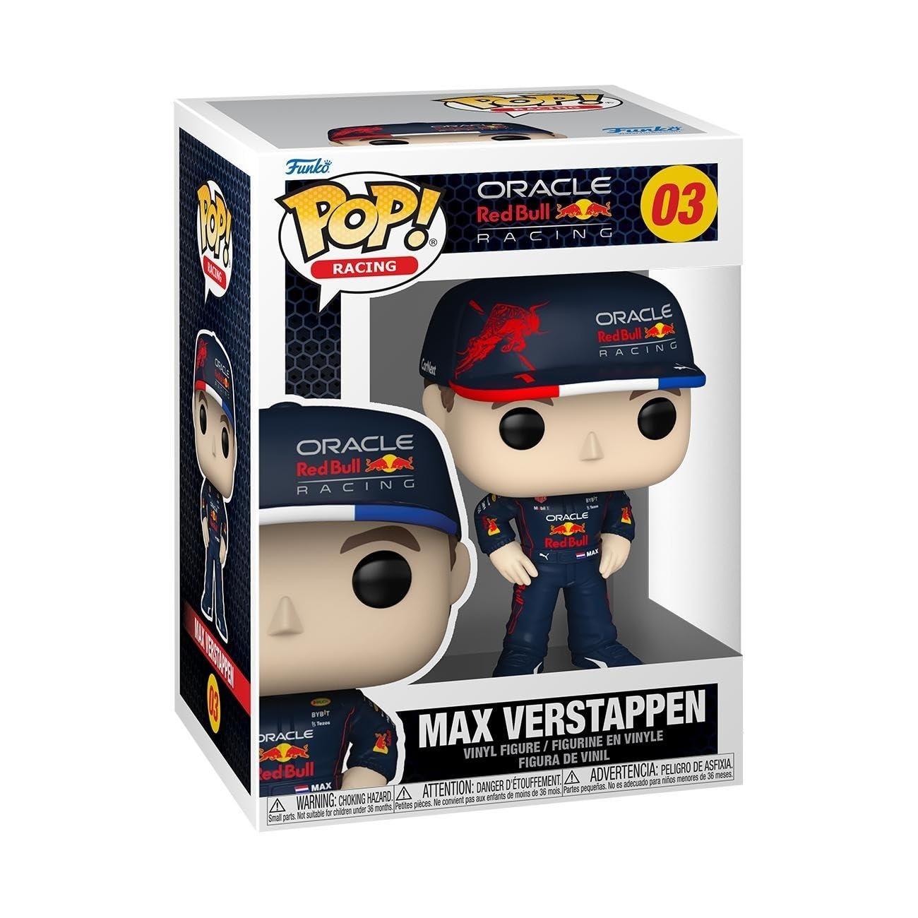 FUNKO POP MAX VERSTAPPEN #03 RACING