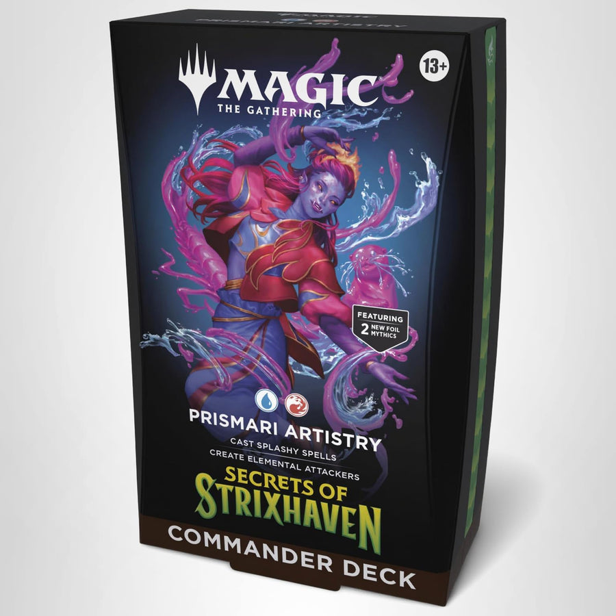 MTG SECRETS OF STRIXHAVEN COMMANDER DECK PRISMARI ARTISTRY