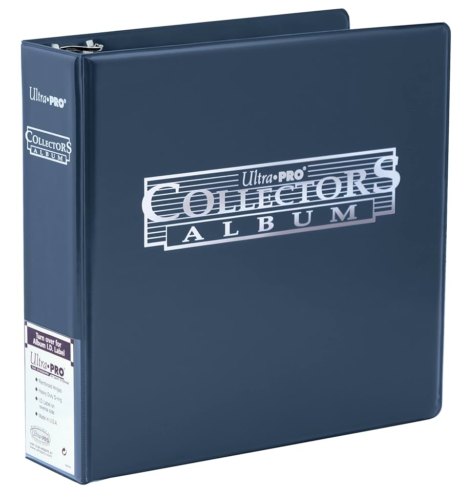 ULTRA PRO COLLECTORS ALBUM BLEU