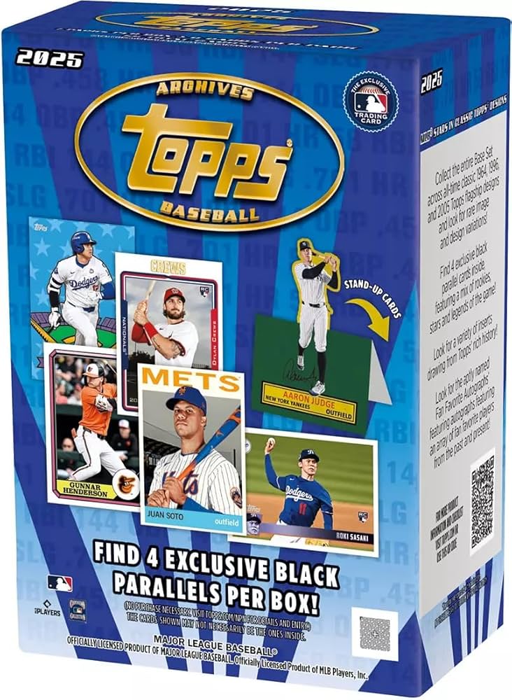 2025 TOPPS ARCHIVES BASEBALL VALUE BOX