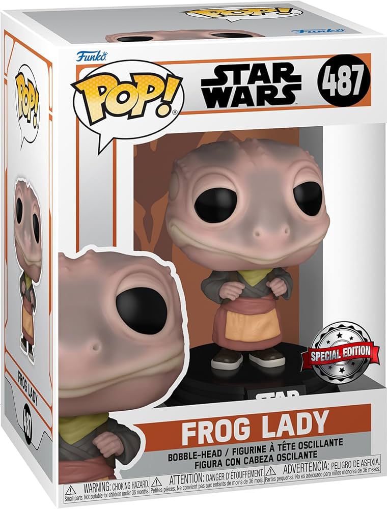 FUNKO POP FROG LADY #487 STAR WARS