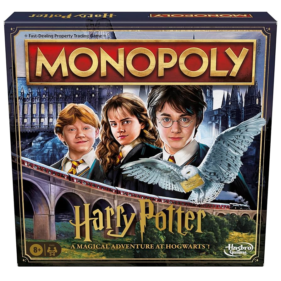 JEUX DE SOCIÉTÉ MONOPOLY HARRY POTTER