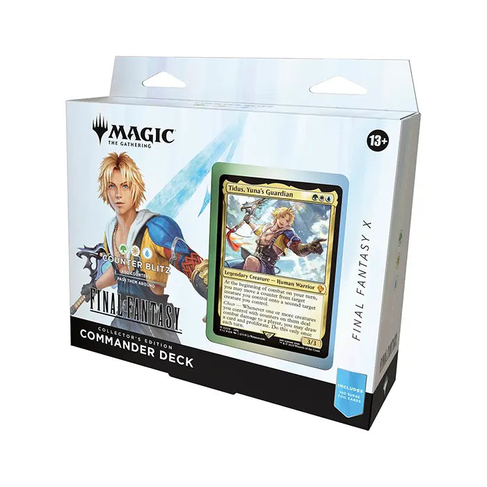 MTG FINAL FANTASY COUNTER BLITZ COMMANDER DECK COLLECTOR'S EDITION