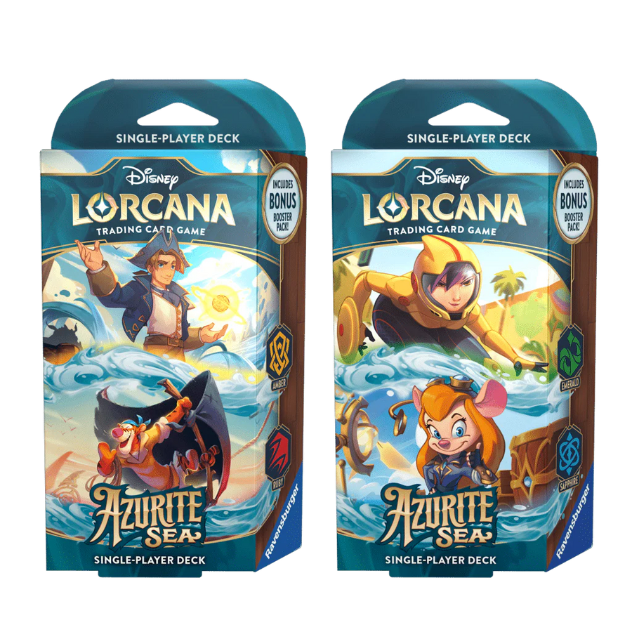 LORCANA STARTER DECK AZURITE SEA
