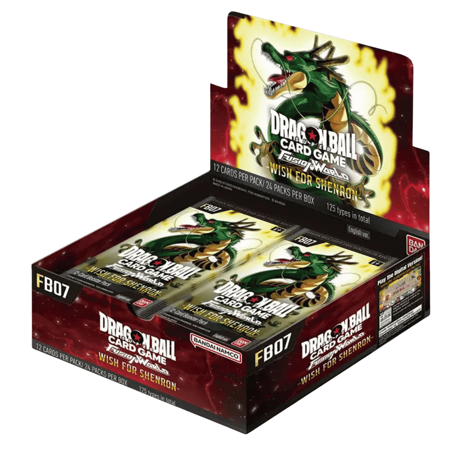 DRAGON BALL FUSIONWORLD WISH FOR SHENRON FB07 BOOSTER BOX