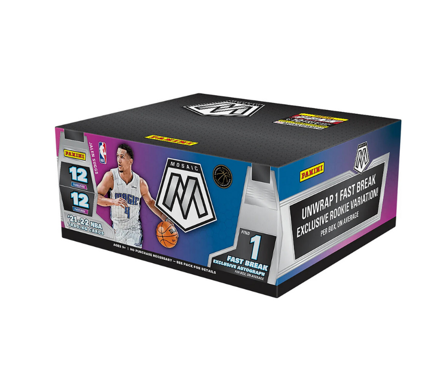 2021-22 PANINI MOSAIC FAST BREAK BASKETBALL HOBBY BOX