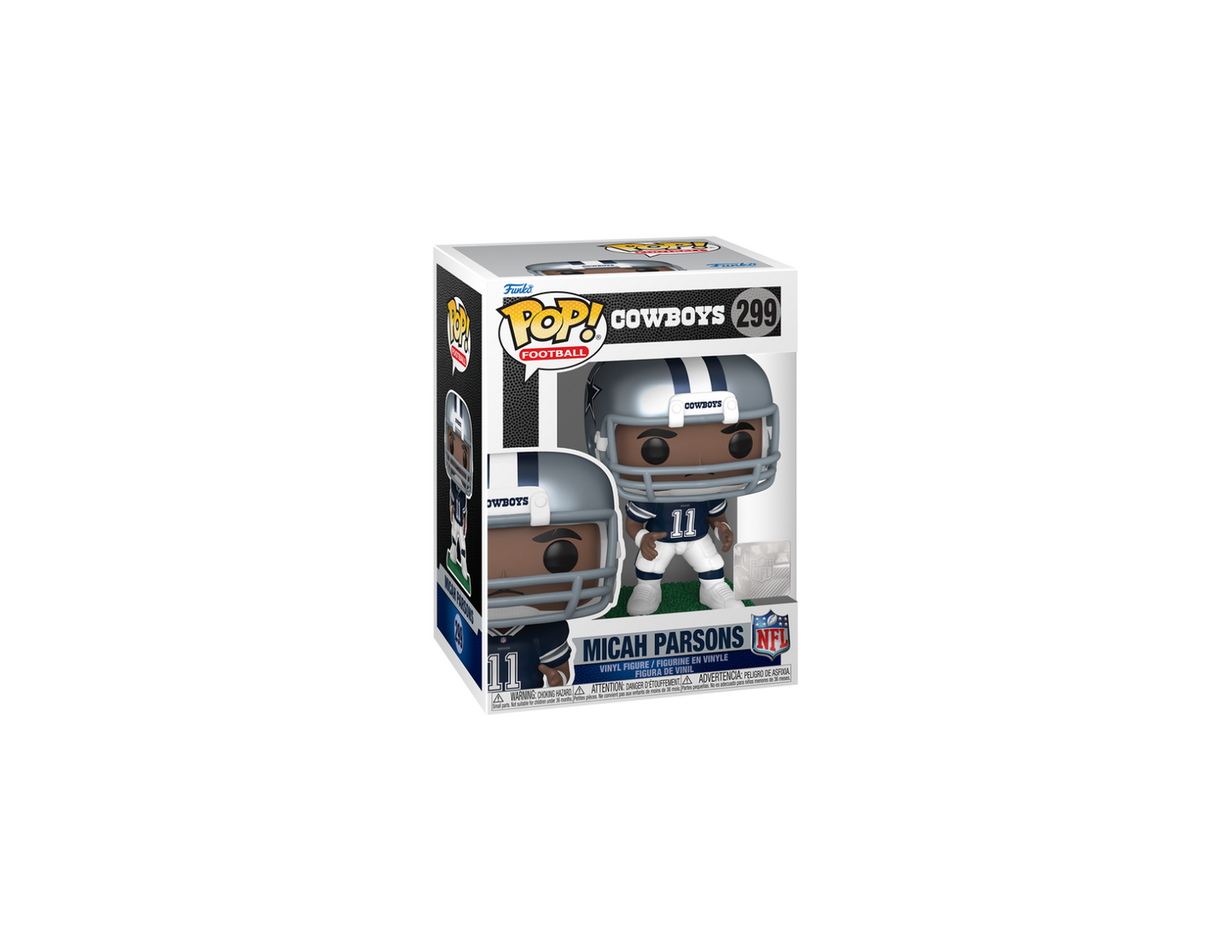 FUNKO POP MICAH PARSONS #299 FOOTBALL