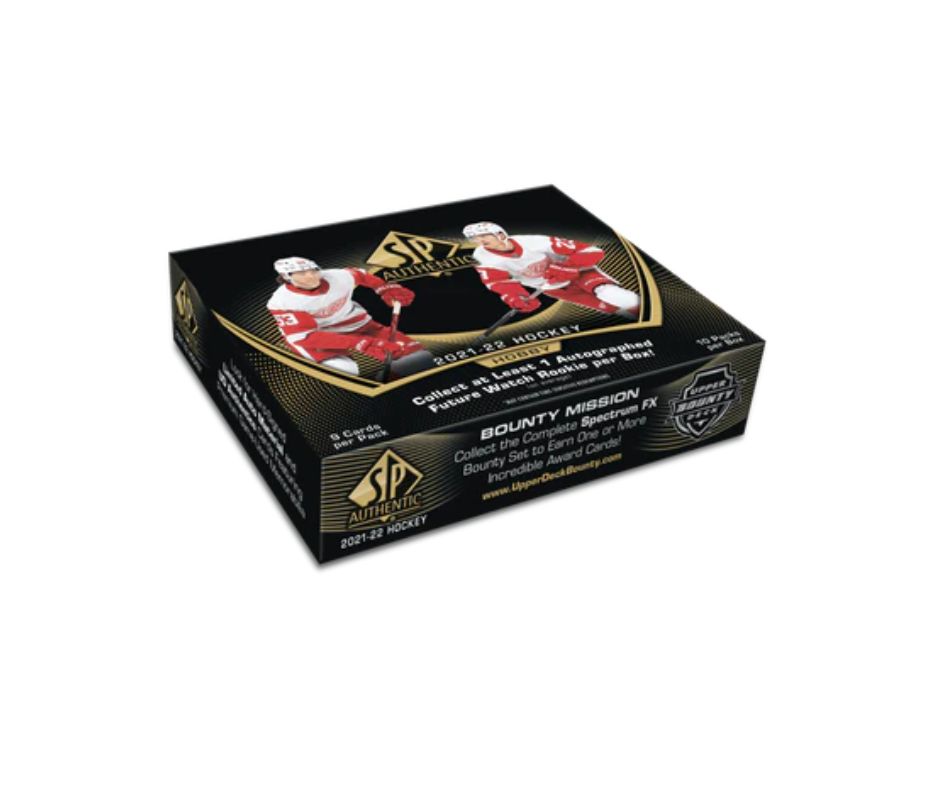 2021-22 UPPER DECK SP AUTHENTIC HOCKEY HOBBY BOX