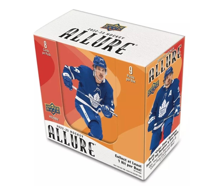 2022-23 UPPER DECK ALLURE HOCKEY HOBBY BOX