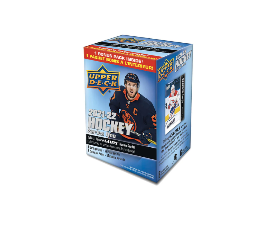 2021-22 UPPER DECK SERIE ONE HOCKEY BLASTER
