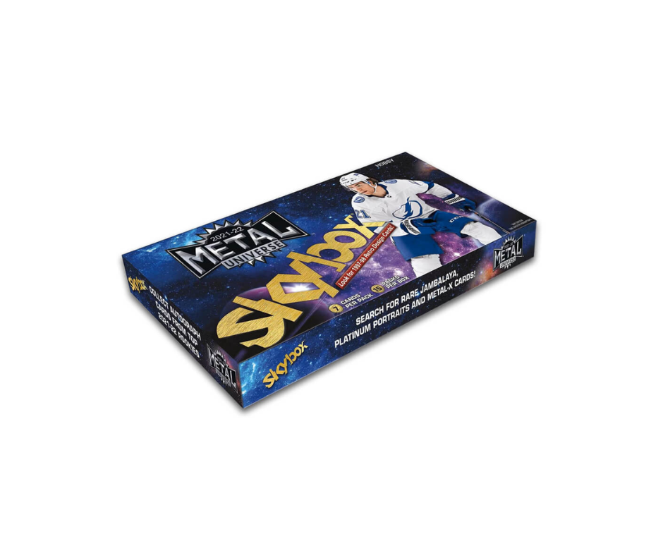 2021-22 UPPER DECK SKYBOX METAL UNIVERSE HOCKEY HOBBY BOX