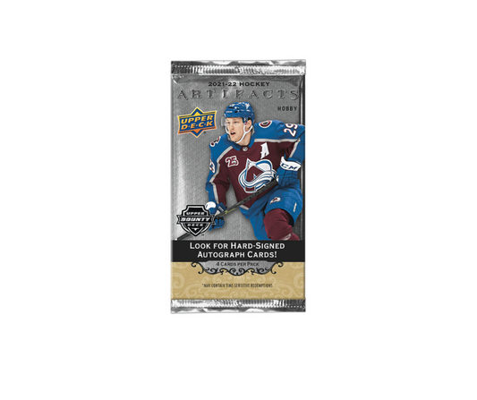 2021-22 UPPER DECK ARTIFACTS HOCKEY HOBBY PACKS