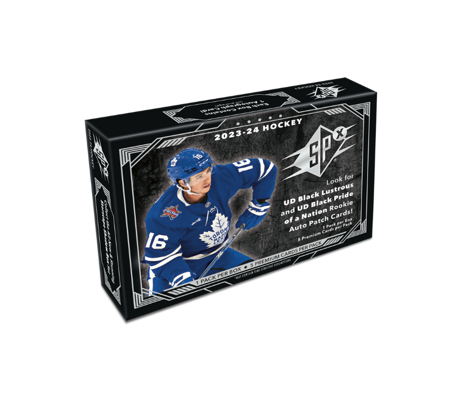 2023-24 UPPER DECK SPX HOCKEY HOBBY BOX